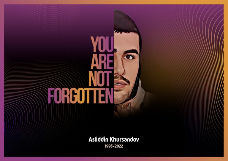 Tajikistan’s Fallen Hero: Asliddin Khursandov